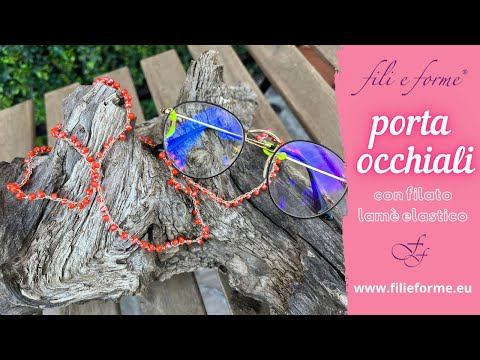 Porta occhiali all'uncinetto con filati Fili e Forme | Tutorial - YouTube