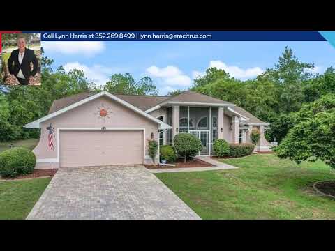 2961 W Goldenrod Drive, Beverly Hills, FL home video tour