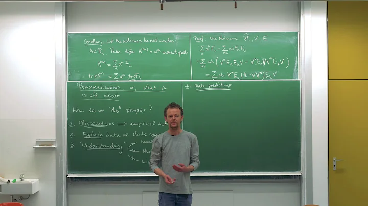 Watch this first! Advanced quantum field theory, Lecture 8