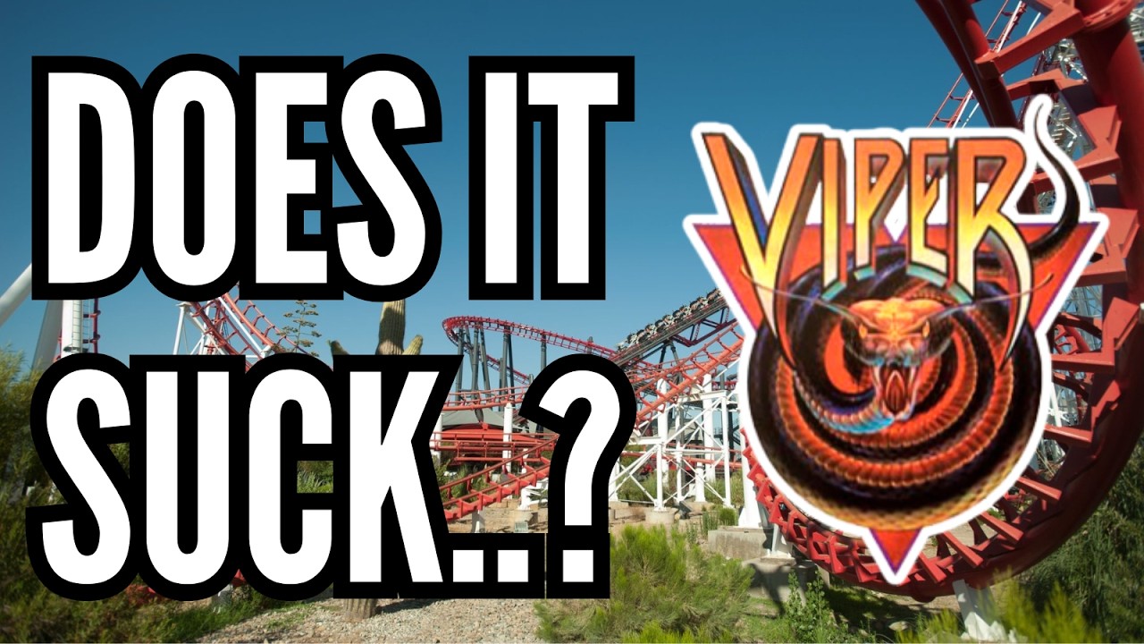 Аттракцион Viper в Six Flags Magic Mountain — плохой аттракцион..?