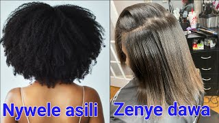 Nywele asili (natural hair) zina afya nzuri kuliko zenye dawa?