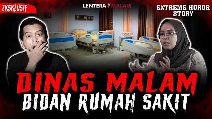 LEBIH HOROR DARI PINJAM DULU SERATUS⁉️KISAH MISTIS BIDAN RUMAH SAKIT
