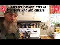 Prepper Cooking: Sterno Stove Mac And Cheese