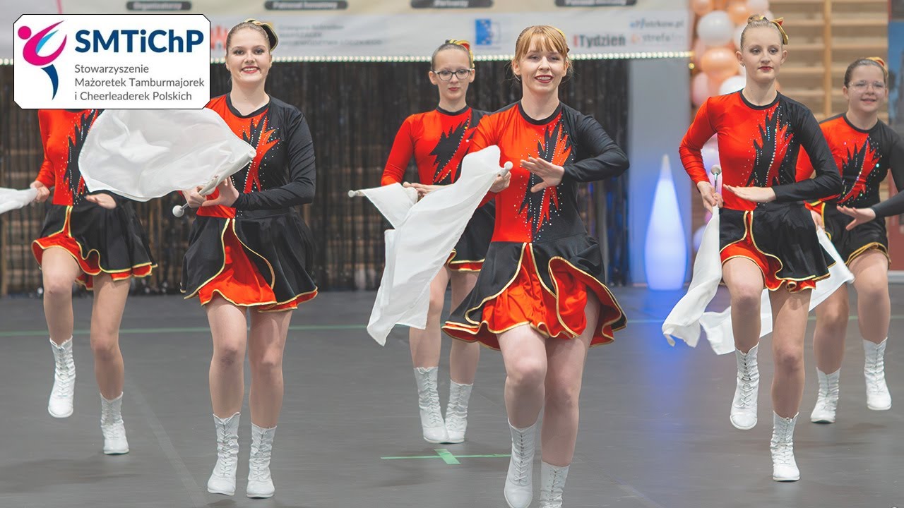 MINIFORMACJA FLAGA SENIORKI - MAŻORETKI SIGMA - GMINA STARE MIASTO - SMTiChP / Sulejów 2024 | PL