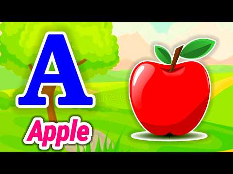 Phonics Song 2 with TWO Words in 3D - A For Airplane - ABC Alphabet Songs with Sounds #kidssong