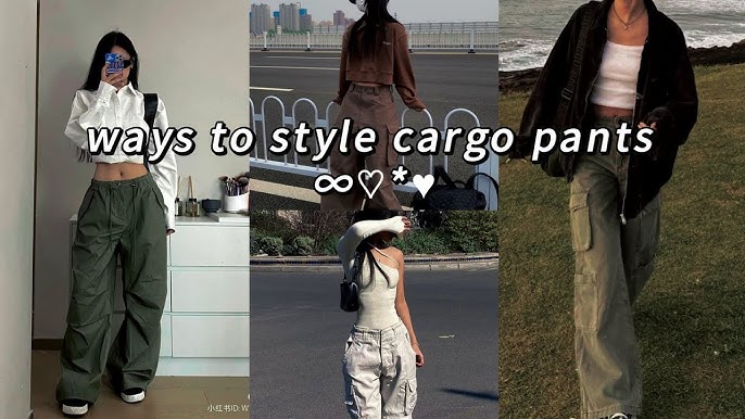 HOW To Wear CARGO PANTS Over 50!- Women (Cargo Pants Outfits Women) 