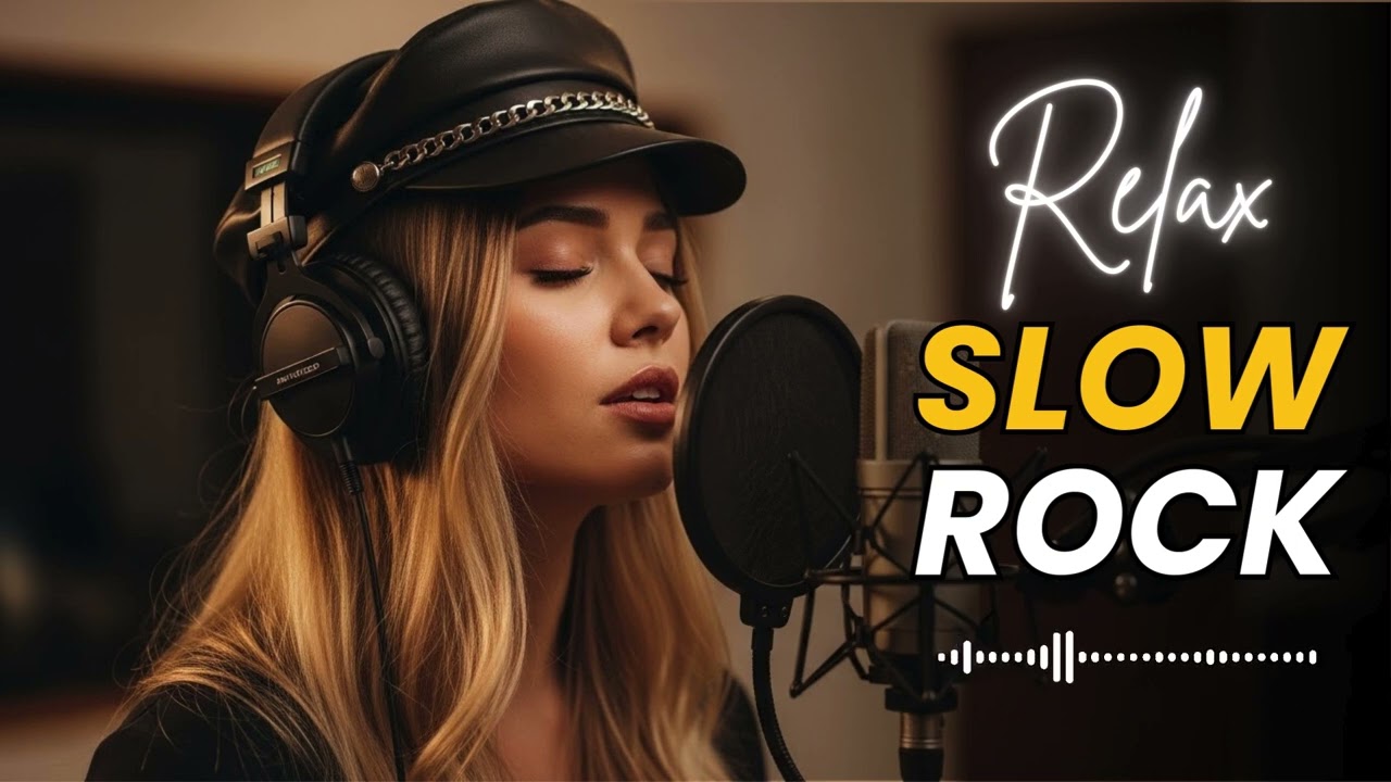 SlowRock Whispers | Soft Rock Flow for Calm Midnight Feelings