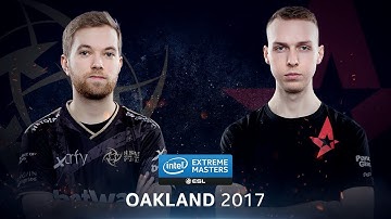 CS:GO - NiP vs. Astralis [Overpass] - Group A Round 1 - IEM Oakland 2017