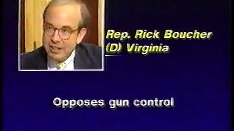 Gun Ban,  Bob Tully Interview about Semi Auto Rifle Gun Ban, dated October 17th 1991