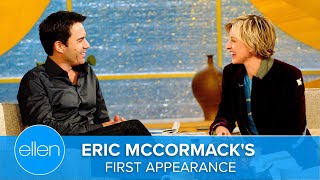Eric McCormack's First Appearance on 'Ellen'