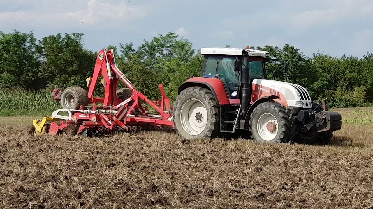 Steyr CVT 6195 + Pottinger Terradisc 4001 T
