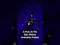 Dark Beauty Castle- Epic Mickey Animation Project Sneak Peek #shorts #disney #epicmickeyrebrushed