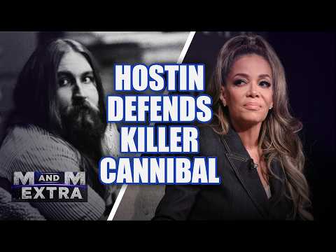 Hostin brags about defending a killer cannibal. This is a new level of wickedness on the far left.
