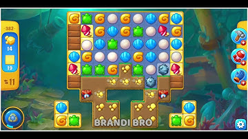 Fishdom; Level 382 Complete🔥😱| BRANDI BRO | #fishdom #fishdompuzzlegame #gaming #trending #newvideos
