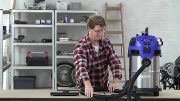 How to assemble your Nilfisk Multi II 30T vacuum cleaner