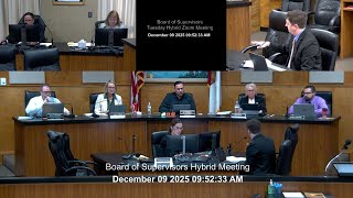 Board of Supervisors Tues Mtg 12-10-25 ·Cannabis Cultivation Related Taxes
