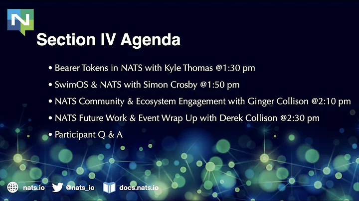 NATS Connect Live! Session IV