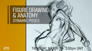 Figure Drawing &amp; Anatomy - Dynamic Poses #123