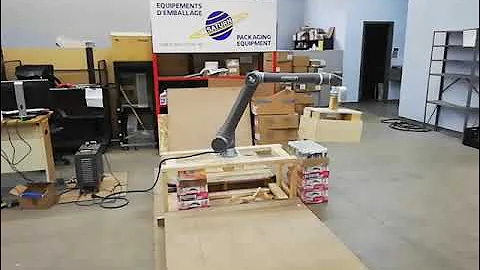 COBOT solution - Compact Palletizer up to 6 products/min