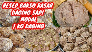 RESEP BAKSO SAPI 1 KG UNTUK JUALAN