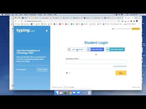 How to Log in to Typing.com