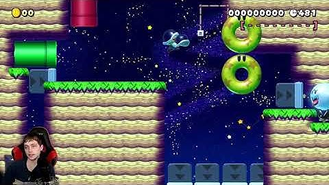 Learn 2 NSMBU in Super Mario Maker 2 - Shell Jump Basics