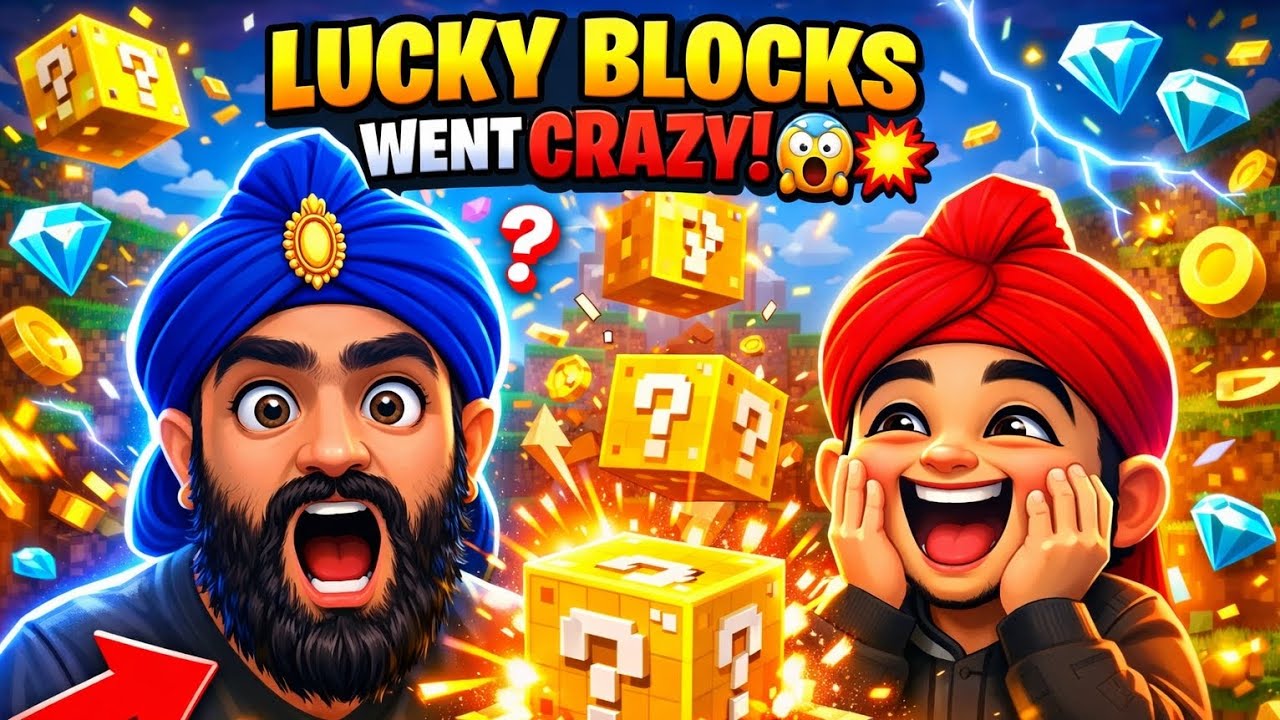 LUCKY BLOCKS WENT CRAZY 😱💥 | Minecraft Funny Moments
