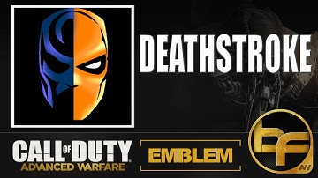 COD Advanced Warfare Emblem Tutorial #89 - Deathstroke