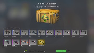 Opening a CS:GO case til a gold appears... DAY 169