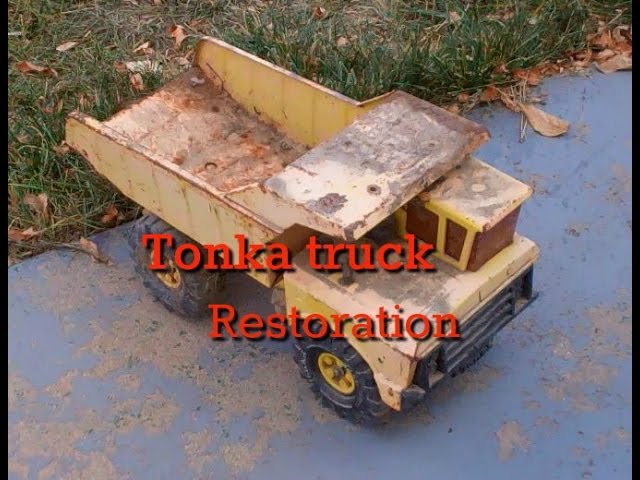 Tonka Truck Restoration Part 1 You