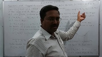 CBCS RIEMANN INTEGRAL, PARTITION, TAG PARTITION, UPPER INTEGRAL, LOWER INTEGRAL, PART-1