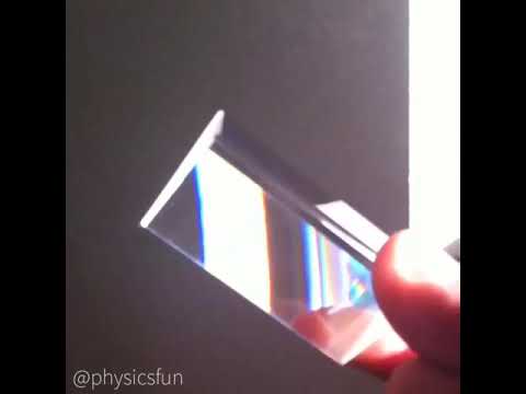 فيديو: عندما يمر الضوء من خلال منشور من الزجاج؟