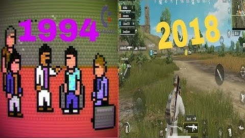 Evolution of Mobile Gaming 1994 - 2018