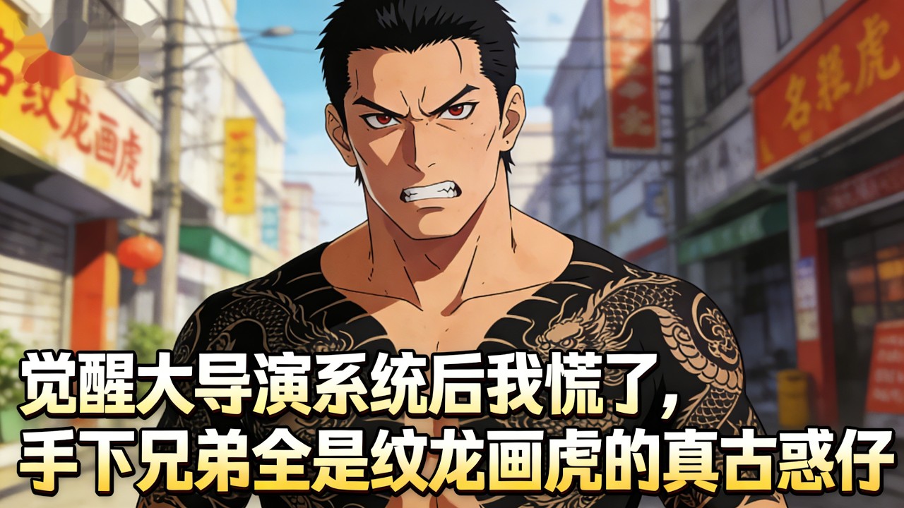 觉醒大导演系统后我慌了，手下兄弟全是纹龙画虎的真古惑仔。当凶悍古惑仔开始研读剧本，画风突变！#小說推薦 #逆襲 #重生 #玄幻 #修仙 #種田 #年代小說 #都市 #漫畫 #劇情 #動漫