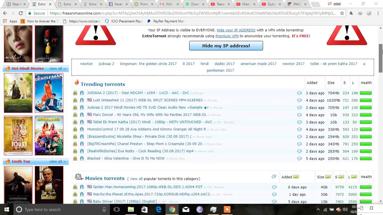 how to use extratorrent in India