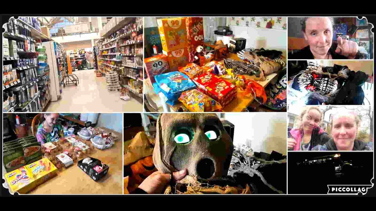 DITL: Mega 50% Halloween & Grocery Haul, Chit Chat & More. - YouTube