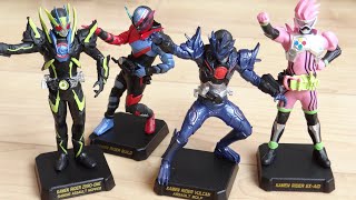 1回400円 ガシャポン 仮面ライダーHG NEW EDITION vol.2 全4種 レビュー！エグゼイド・ビルド・シャイニングアサルトホッパー・バルカンアサルトウルフ