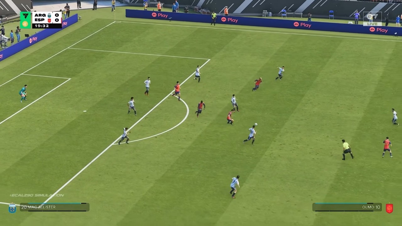 Argentina vs Spain LIVE | FIFA World Cup 2026 | Full Match Streaming | FC 26 Gameplay Simulation
