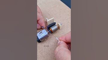 How a DC motor rotates | #dcmotor #motorbuilding #automobile #diy