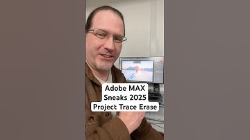 Adobe MAX 2025 Sneaks Project Trace Erase