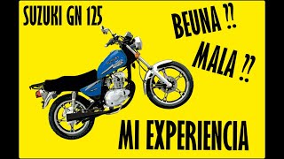 Suzuki GN 125 Verdades y experiencia / Review / la mejor 125 cm3 ?