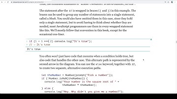 Eloquent JavaScript Read-Along - Program Structure - 009 - Conditional Execution
