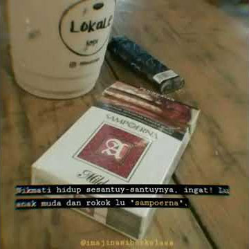 Kopi dan Rokok STATUS WA KEREN