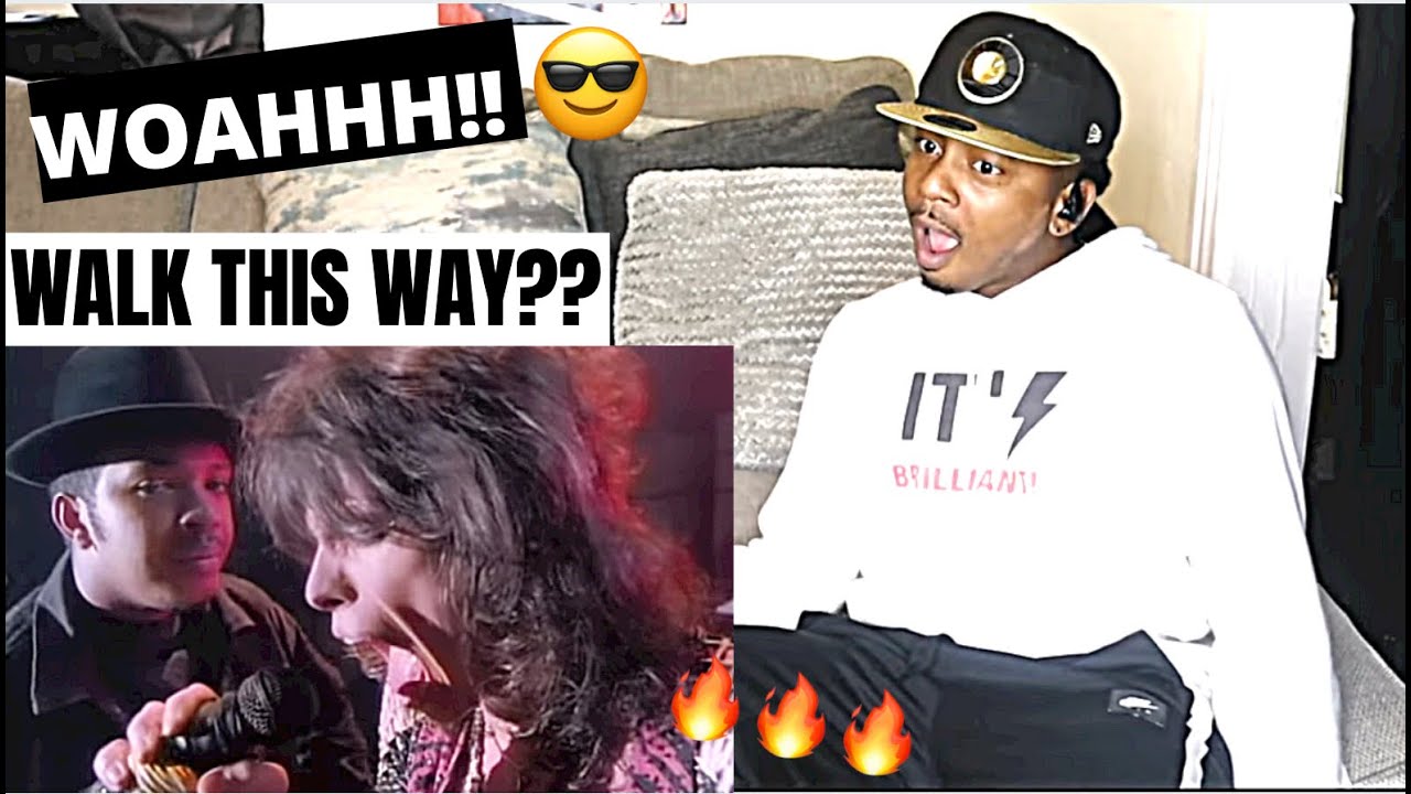 COUNT ME IN!! | RUN DMC - Walk This Way (Video) ft. Aerosmith REACTION!