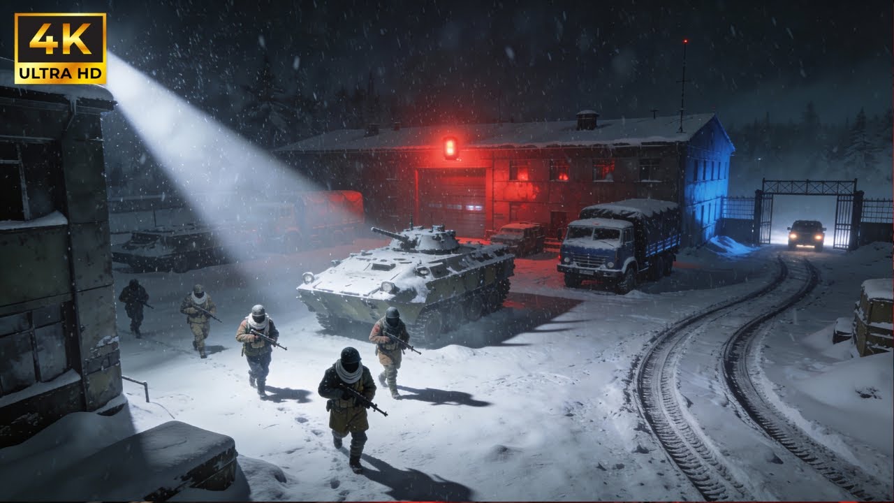 Disguised as the Enemy in a Frozen Warzone — COD  Snow Infiltration Mission
