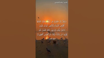 سورة الحديد آية 21 بصوت الشيخ ياسر الدوسري♥♥