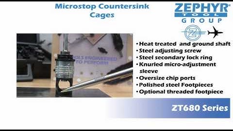 ZT680 & Countersink Cages
