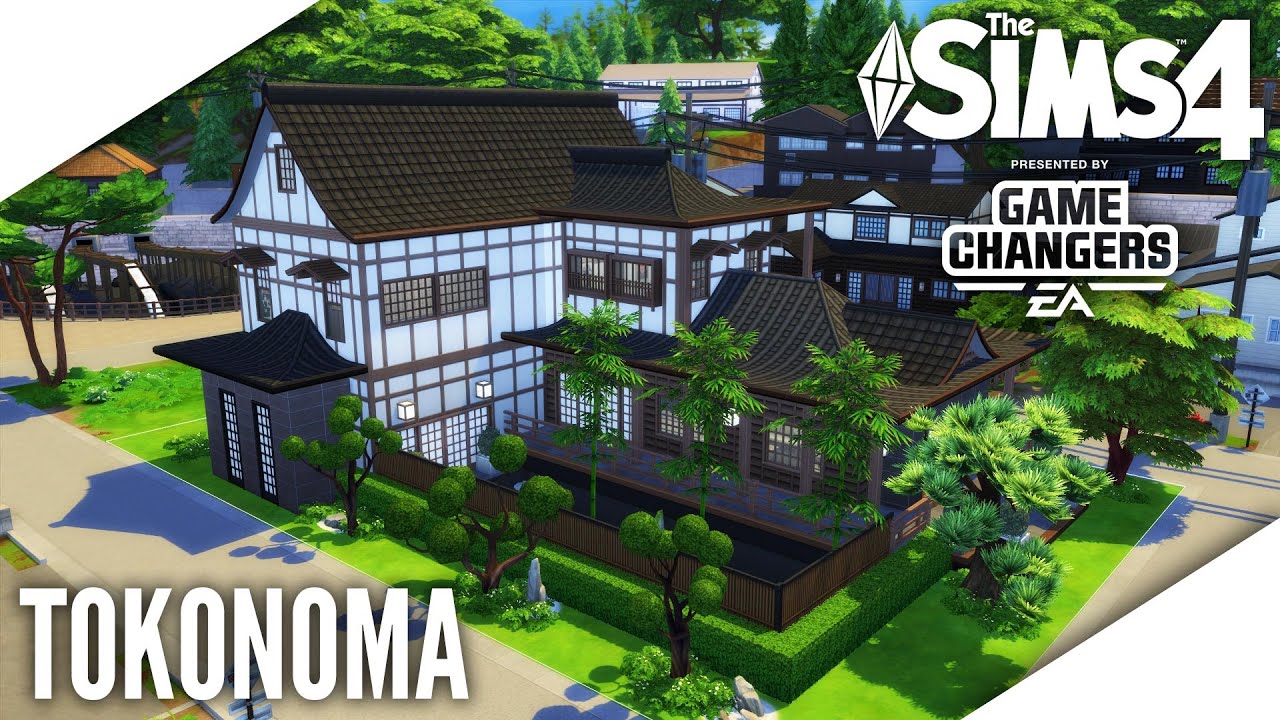 THE SIMS 4 SPEED BUILD #456 - TOKONOMA - Presented by EA GameChangers ...