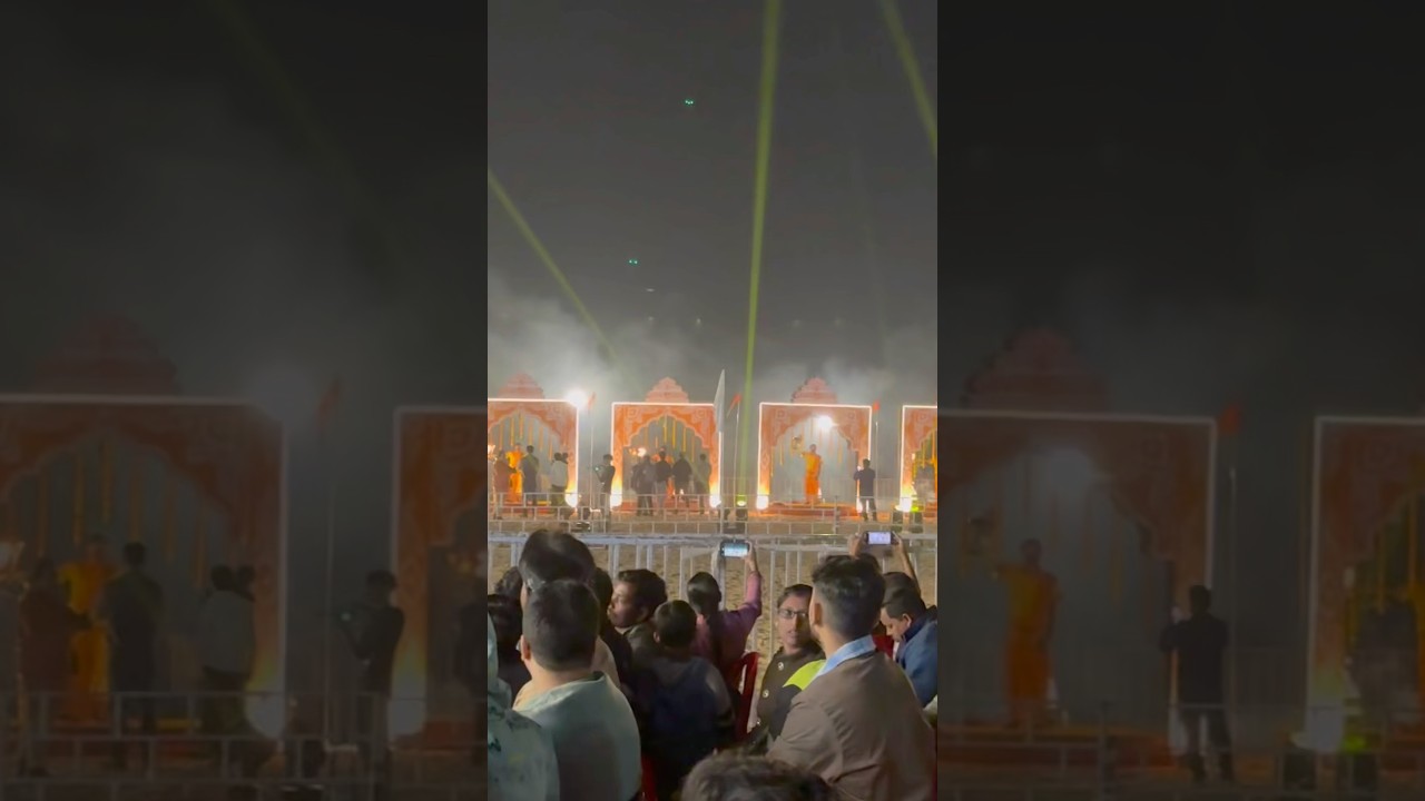 Beautiful Arati at Gopalpur Beach Festival By Banaras Pandits