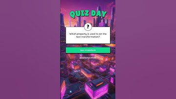 Unveiling the Secrets of CSS: From Font Layers to Shadows! 🌟 #quiz #quiztime #css #learn #design